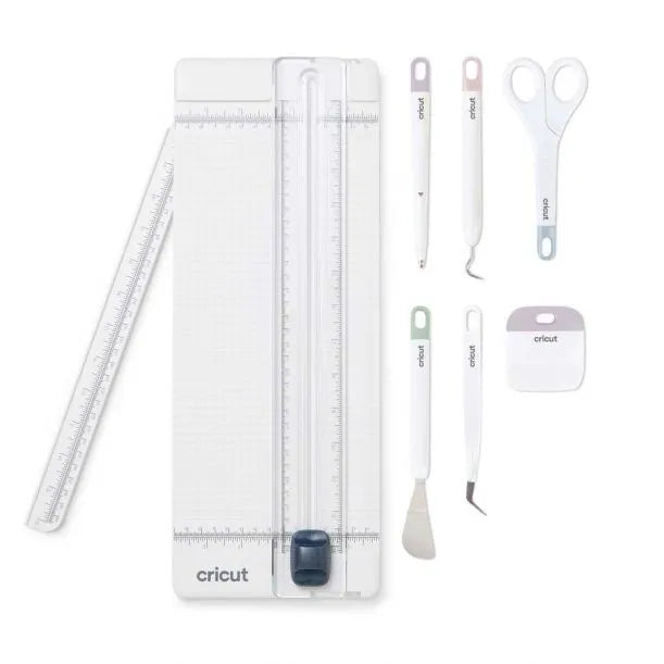 Cricut Essential Tool Set, Essential tool set, White, 7 pc(s), Paper, Vinyl, Blister