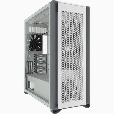 Corsair 7000D AIRFLOW, Full Tower, PC, White, ATX, micro ATX, Mini-ITX, Gaming, 19 cm