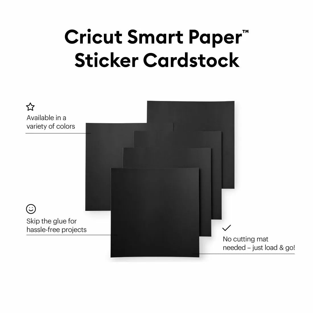 Cricut Smart Paper, Art paper pad, 210 g/m², 10 sheets