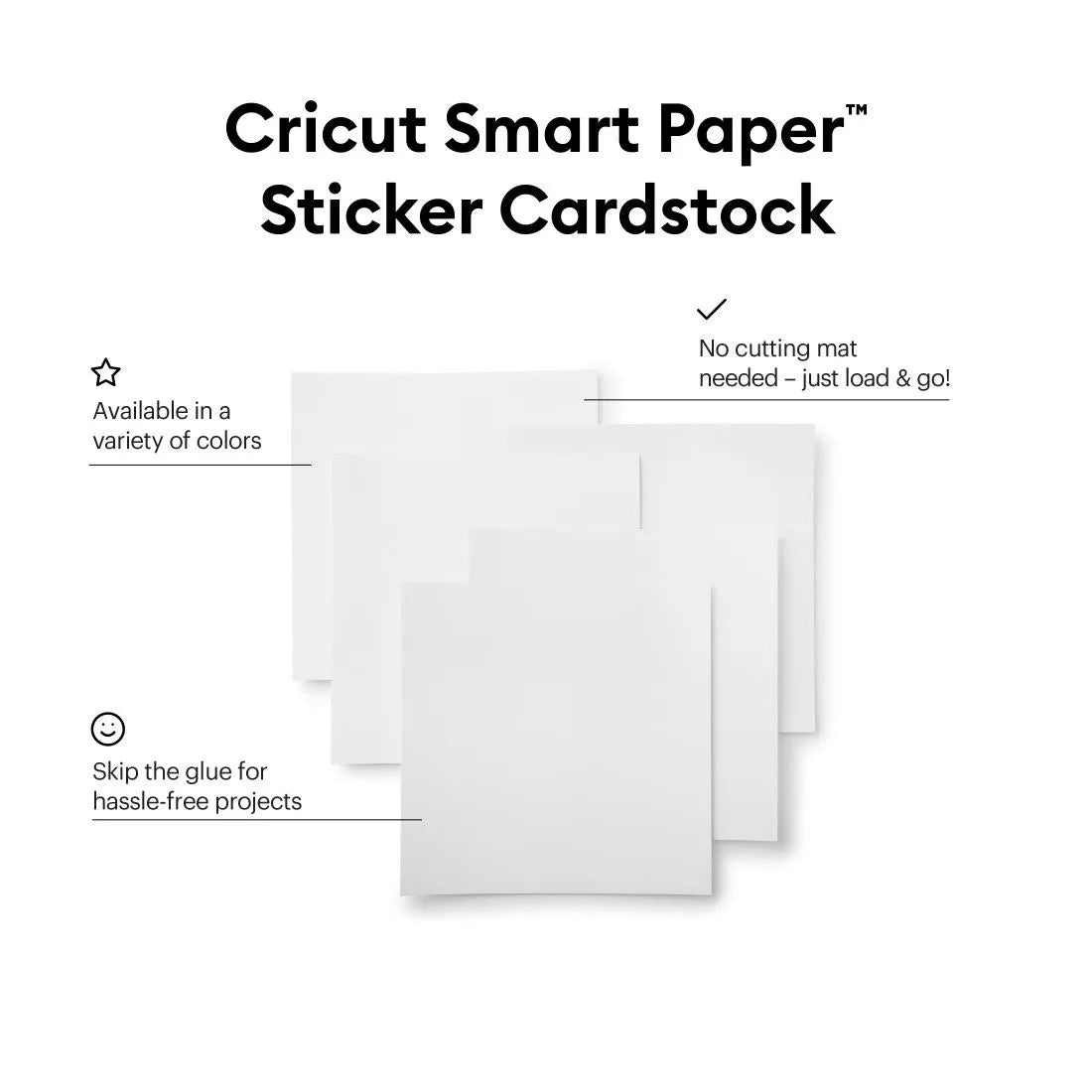 Cricut Smart Paper, Art paper pad, 210 g/m², 10 sheets