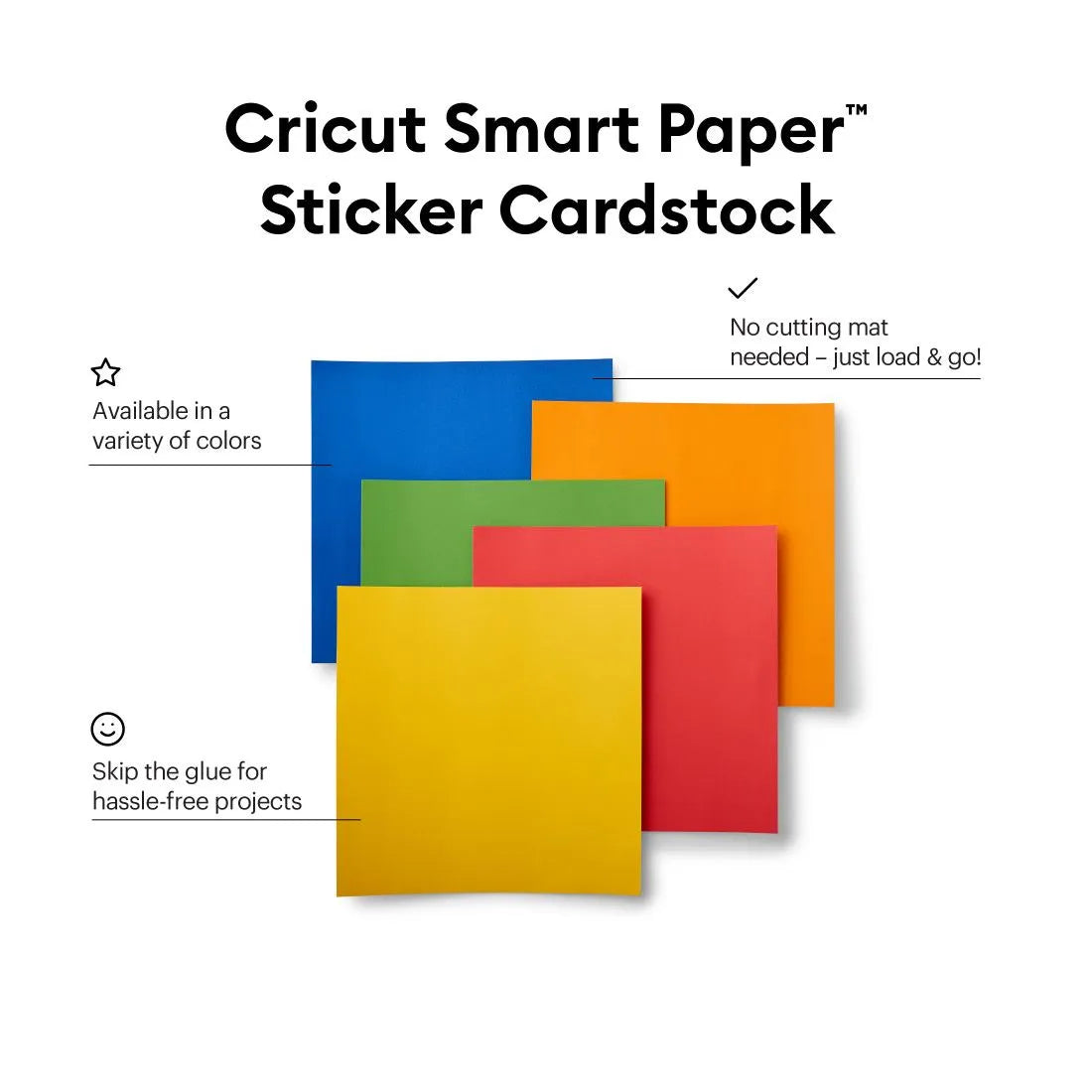 Cricut Smart Paper, Art paper pad, 210 g/m², 10 sheets