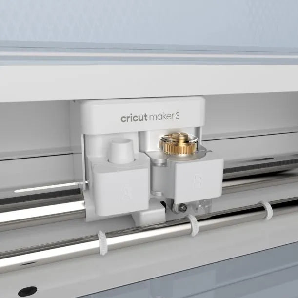 2008335 - Cricut Maker 3; Cuts 300+ materials; from the most delicate fabric and paper to matboard and leather; 13 tools usage