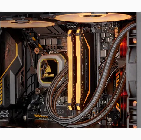 Corsair Vengeance RGB Pro CMW16GX4M2E3200C16-TUF, 16 GB, 2 x 8 GB, DDR4, 3200 MHz, 288-pin DIMM