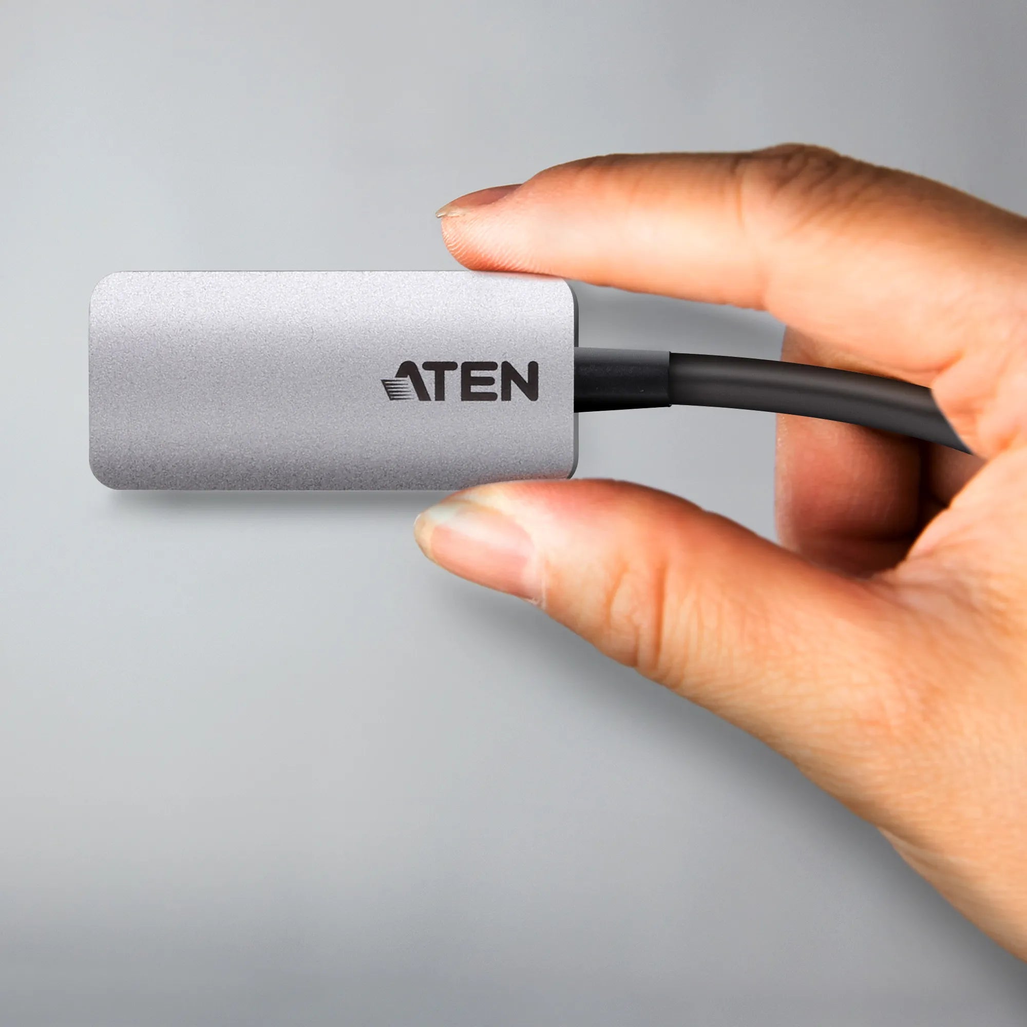 ATEN UC3008A1, 0.154 m, USB Type-C, HDMI Type A (Standard), Male, Female, Straight