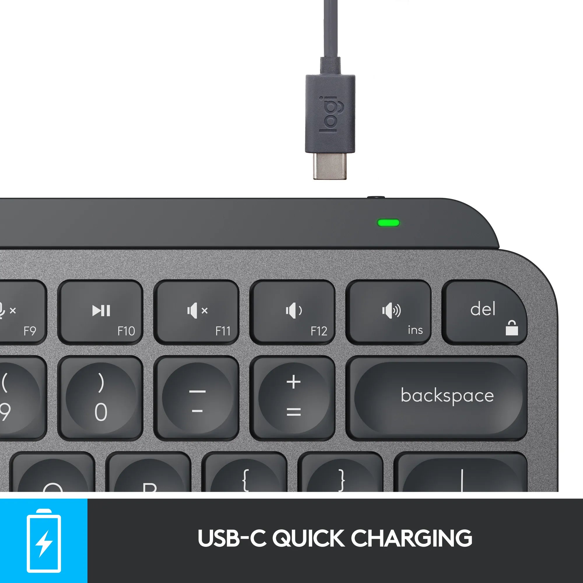 920-010498 - LOGI MX KEYS MINI Wireless Illuminated Keyboard - GRAPHITE