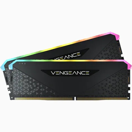 Corsair Vengeance RGB CMG32GX4M2E3200C16, 32 GB, 2 x 16 GB, DDR4, 3200 MHz, 288-pin DIMM, Black