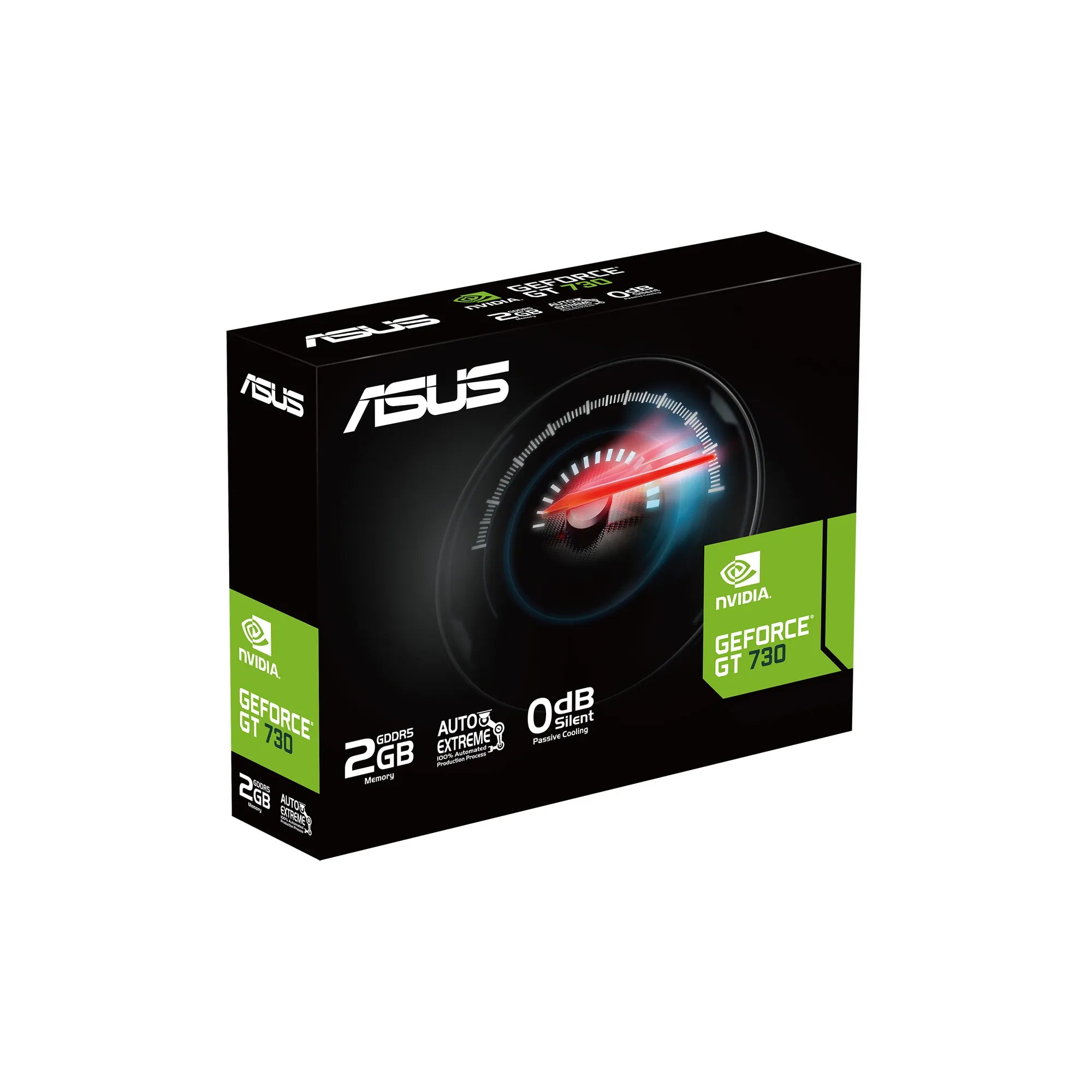 ASUS GT730-4H-SL-2GD5, GeForce GT 730, 2 GB, GDDR5, 5010 MHz, 3840 x 2160 pixels, PCI Express x1