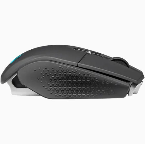 Corsair M65 RGB ULTRA WIRELESS, Right-hand, Optical, RF Wireless + Bluetooth + USB Type-A, 26000 DPI, Black