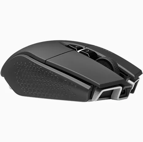 Corsair M65 RGB ULTRA WIRELESS, Right-hand, Optical, RF Wireless + Bluetooth + USB Type-A, 26000 DPI, Black