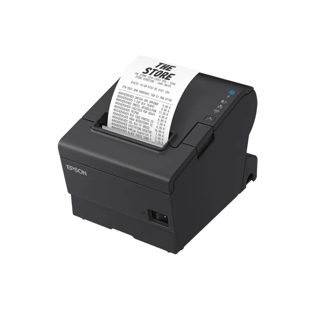 Epson TM-T88VII (112), Thermal, POS printer, 180 x 180 DPI, 500 mm/sec, 1.41 x 3.39 mm, Text, Graphic, Barcode, 2D barcode