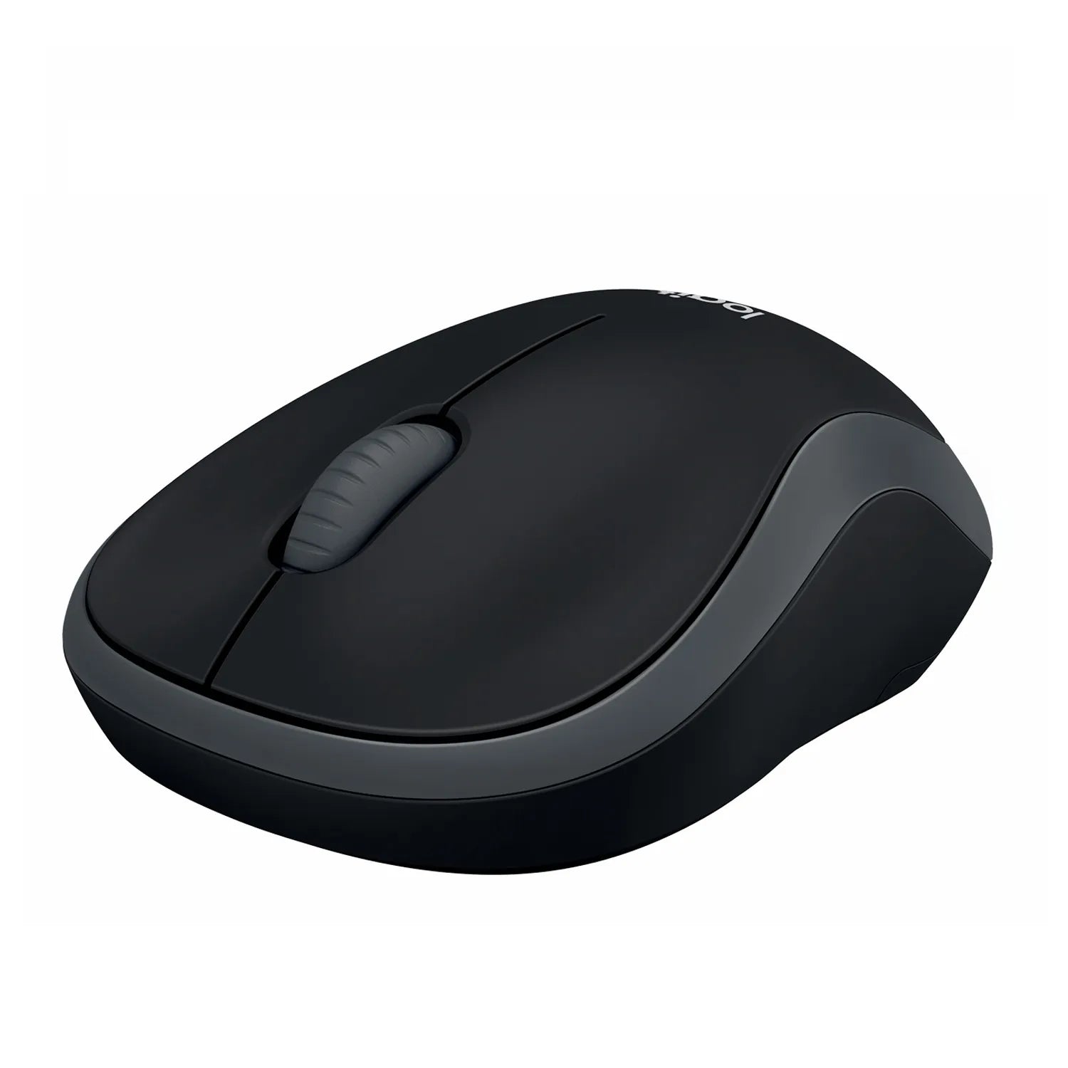 Logitech Wireless Mouse M185, Ambidextrous, Optical, RF Wireless, 1000 DPI, Black, Grey