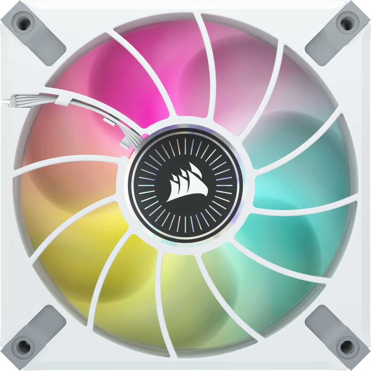 Corsair iCUE ML120 RGB ELITE, Fan, 12 cm, 450 RPM, 2000 RPM, 30.4 dB, 58.1 cfm