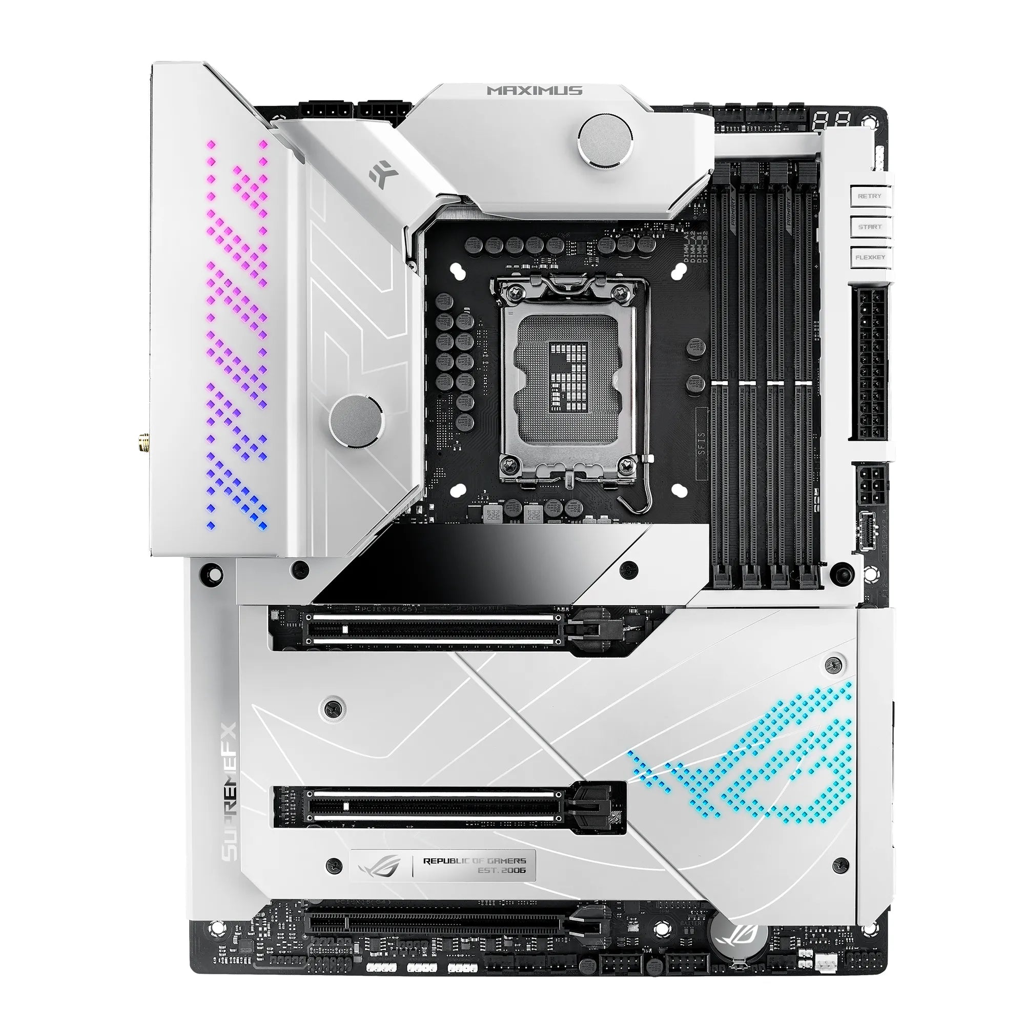 ASUS ROG MAXIMUS Z690 FORMULA, Intel, LGA 1700, Intel® Celeron®, Intel® Core™ i3, Intel® Core™ i5, Intel® Core™ i7, Intel® Core™ i9, Intel Pentium G, DDR5-SDRAM, 128 GB, DIMM