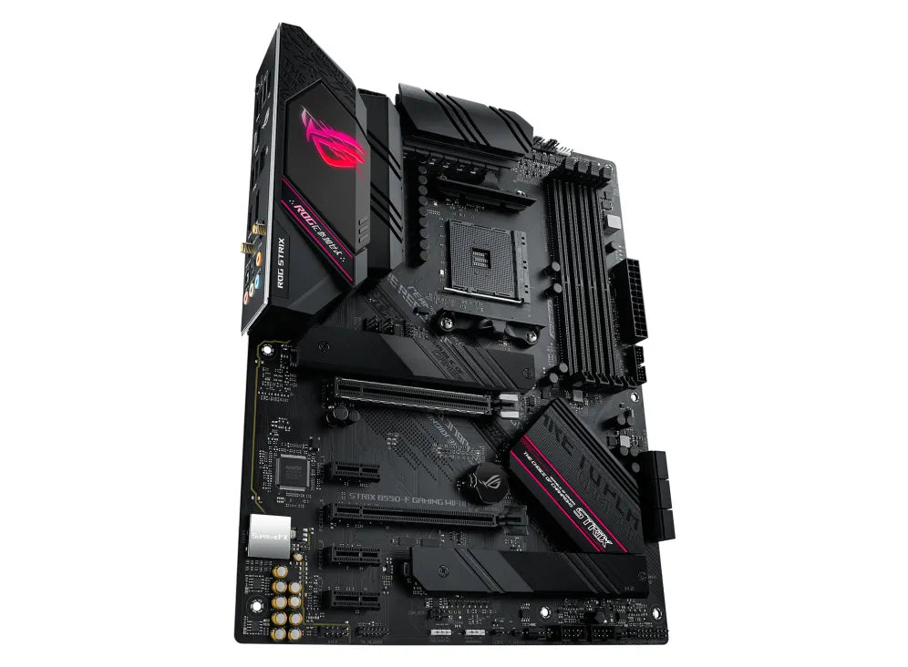 ASUS ROG STRIX B550-F GAMING WIFI II, AMD, Socket AM4, 3rd Generation AMD Ryzen™ 3, 3rd Generation AMD Ryzen 5, 3rd Generation AMD Ryzen™ 7, 3rd..., DDR4-SDRAM, 128 GB, DIMM