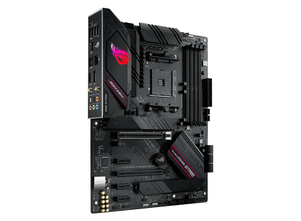 ASUS ROG STRIX B550-F GAMING WIFI II, AMD, Socket AM4, 3rd Generation AMD Ryzen™ 3, 3rd Generation AMD Ryzen 5, 3rd Generation AMD Ryzen™ 7, 3rd..., Socket AM4, DDR4-SDRAM, 128 GB