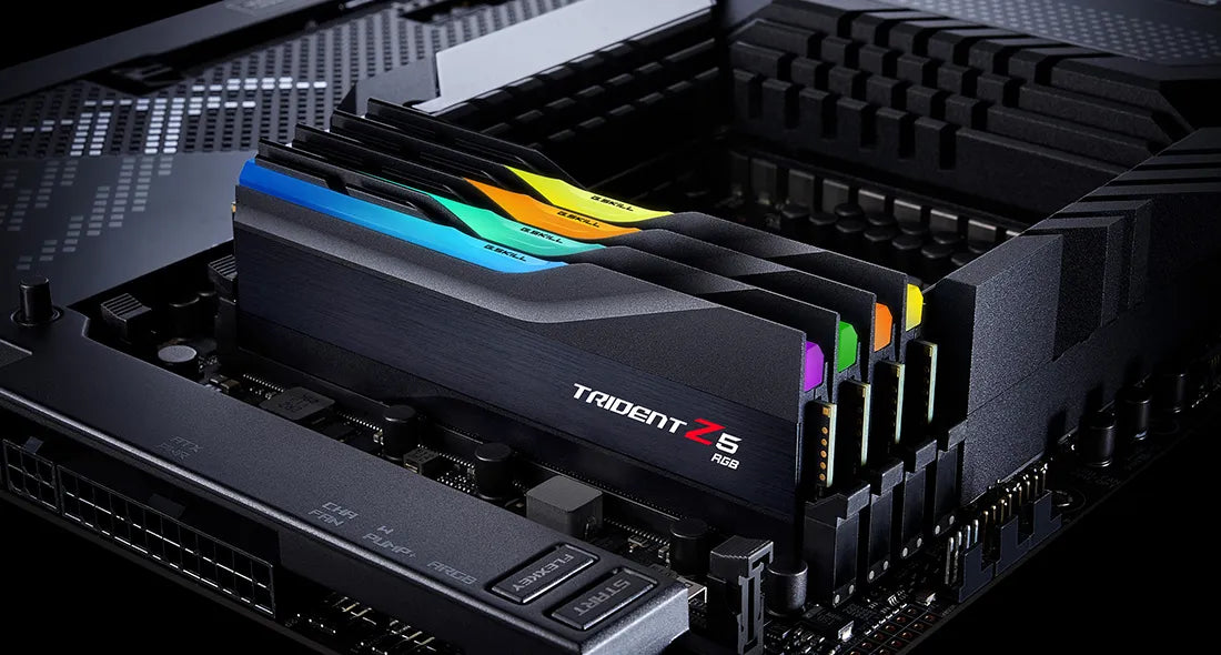 G.Skill Trident Z F5-5600U3636C16GX2-TZ5RK, 32 GB, 2 x 16 GB, DDR5, 5600 MHz, 288-pin DIMM, Black