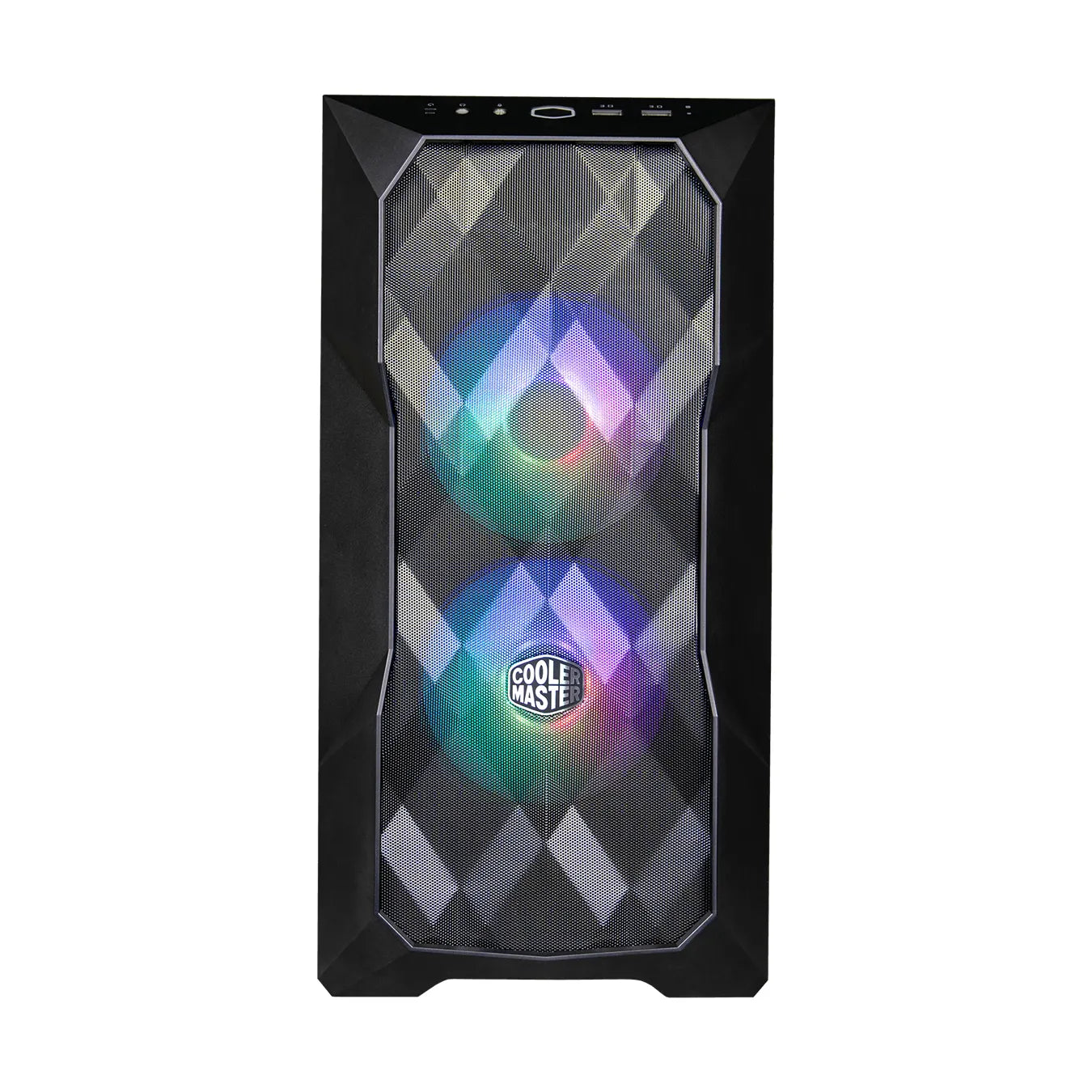 Cooler Master TD300, Mini Tower, PC, Black, Micro-ITX,Mini-ITX, Mesh, Plastic, Steel, Multi