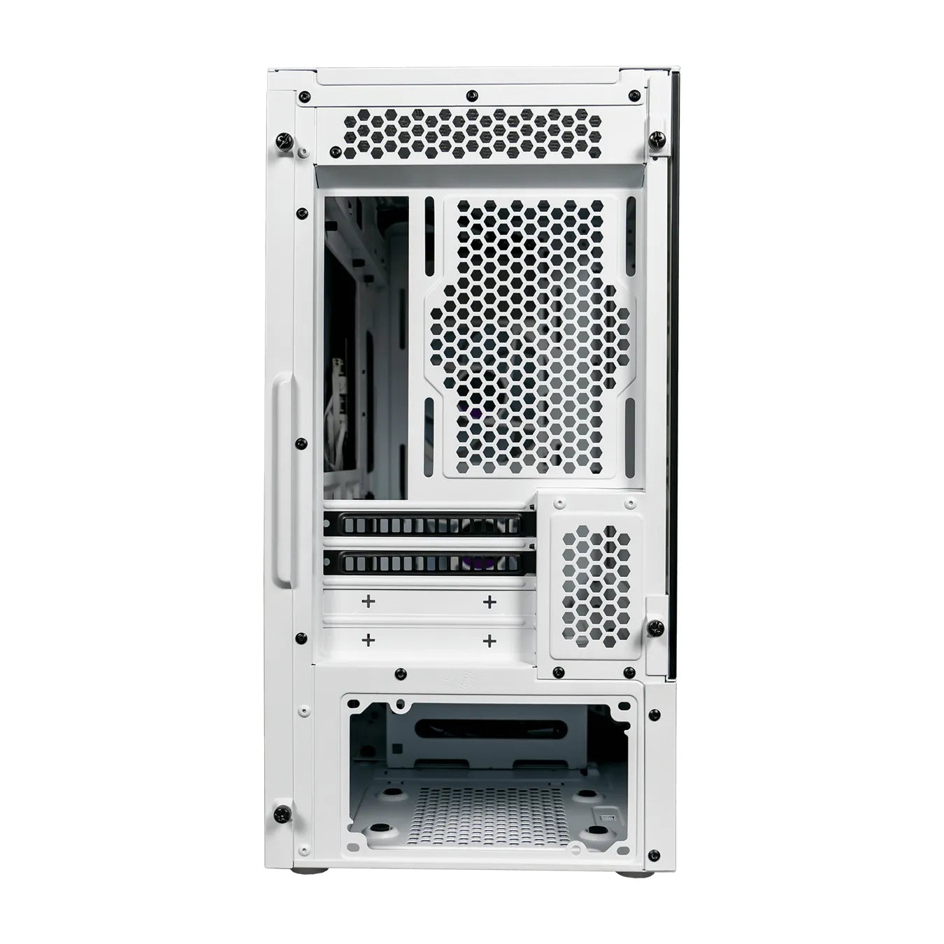 Cooler Master TD300, Mini Tower, PC, White, Micro-ITX,Mini-ITX, Mesh, Plastic, Steel, Multi