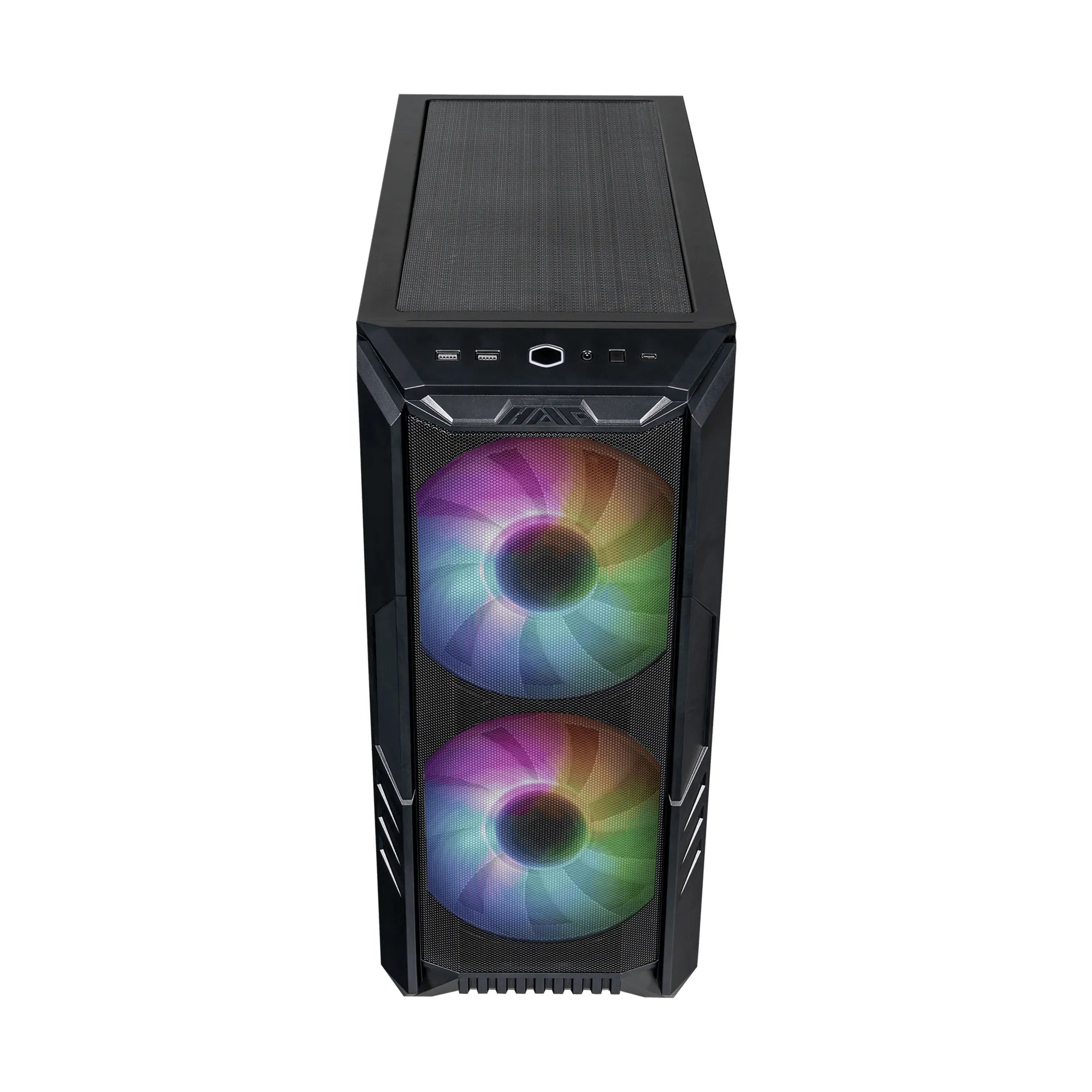 Cooler Master HAF 500, Midi Tower, PC, Black, ATX, EATX, ITX, micro ATX, SSI CEB, Mesh, Plastic, Steel, Tempered glass, Multi