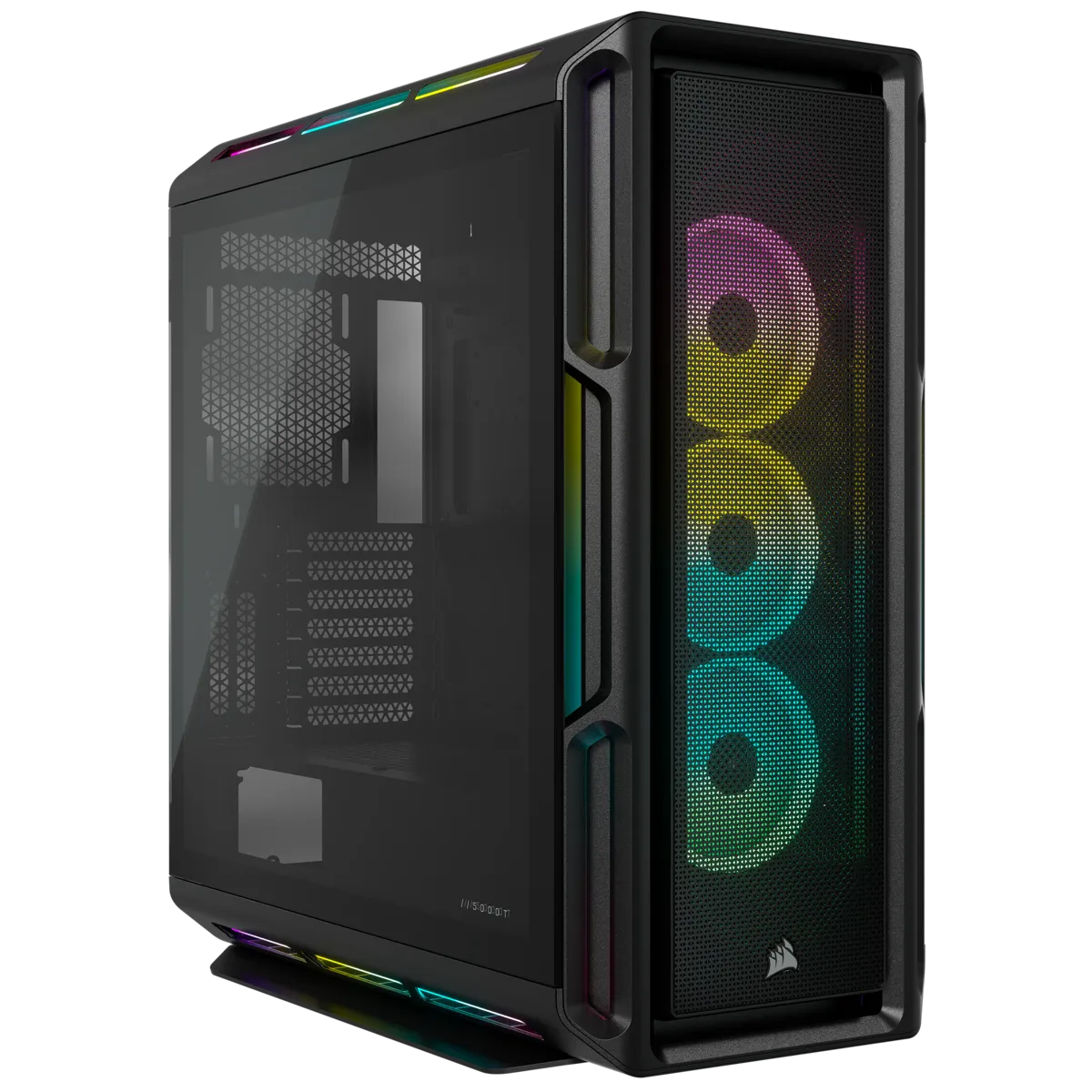 Corsair CC-9011230-WW, Midi Tower, PC, Black, ATX, Home/Office, Blue, Green, Red