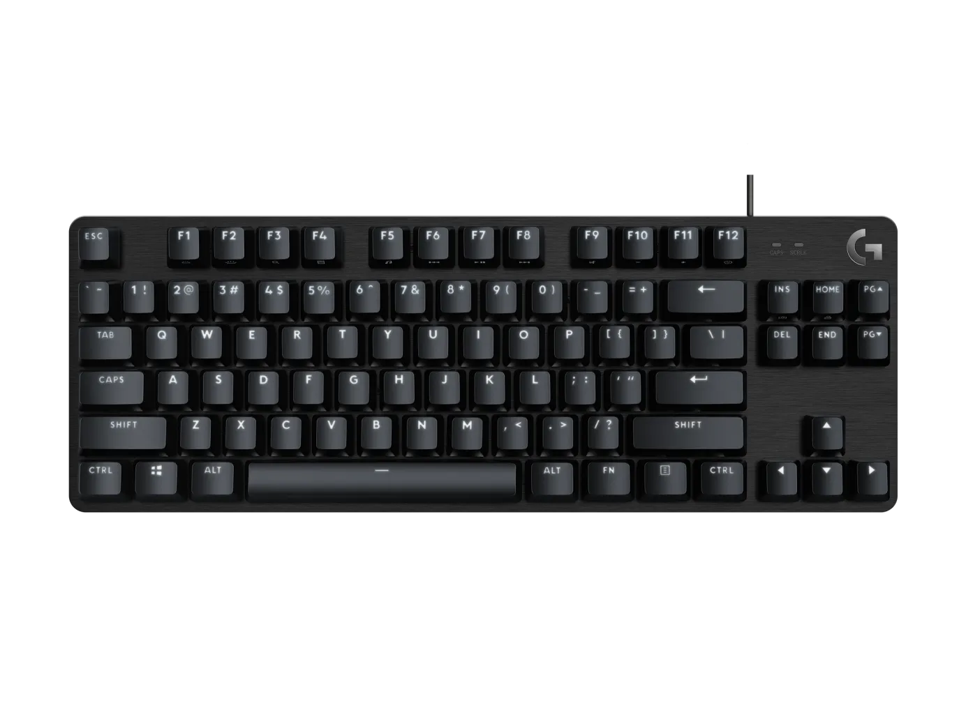 Logitech G G413 TKL SE Mechanical Gaming Keyboard, Wired, USB, Mechanical, QWERTY, LED, Black