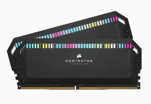 Corsair Dominator CMT32GX5M2B5200C40, 32 GB, 2 x 16 GB, DDR5, 5200 MHz, 288-pin DIMM, Black