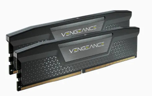 Corsair Vengeance CMK32GX5M2B5200C40, 32 GB, 2 x 16 GB, DDR5, 5200 MHz, 288-pin DIMM, Black