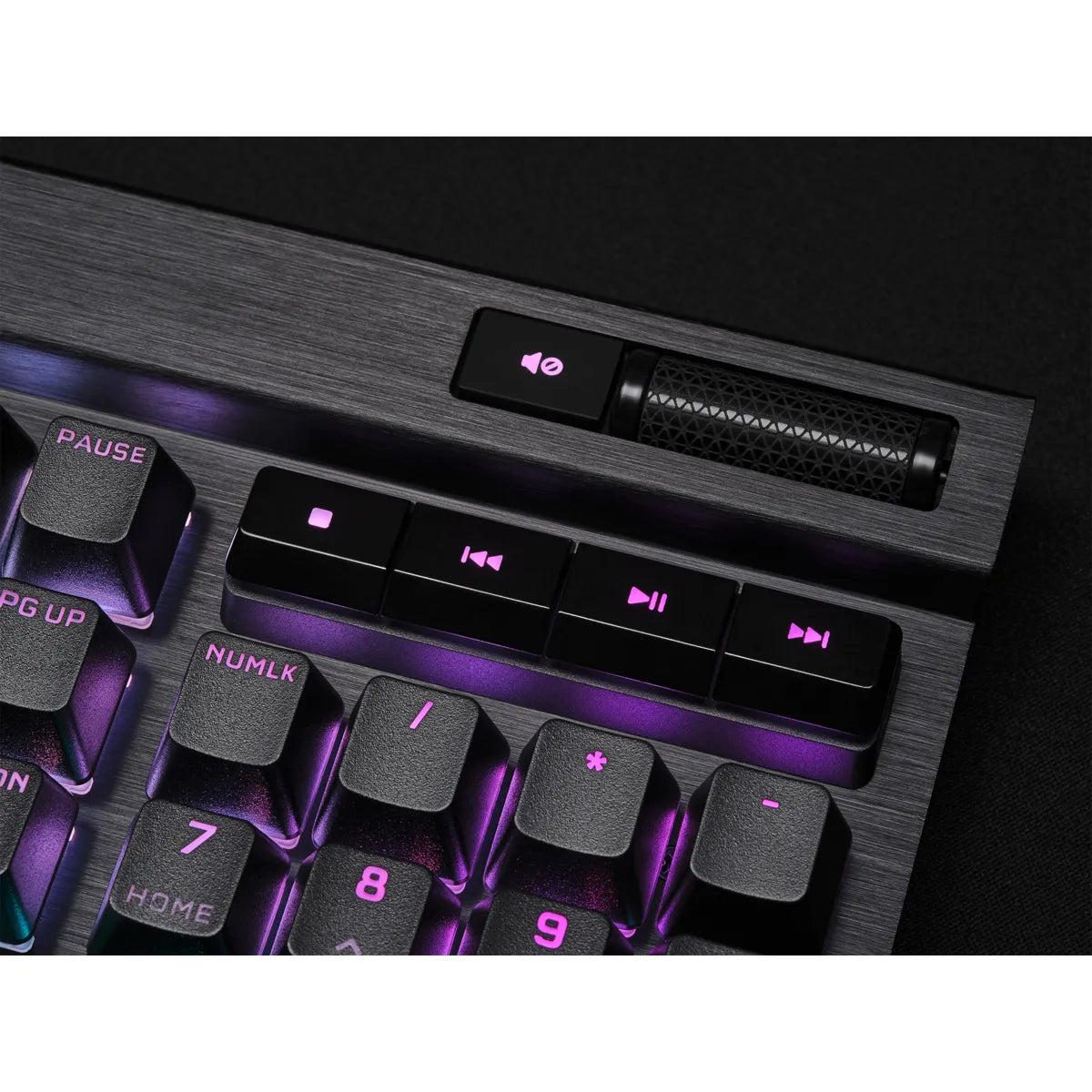 Corsair K70 RGB PRO Mechanical Gaming Keyboard with PBT DOUBLE SHOT PRO Keycaps — CHERRY MX Brown, Full-size (100%), USB, Mechanical, QWERTY, RGB LED, Black