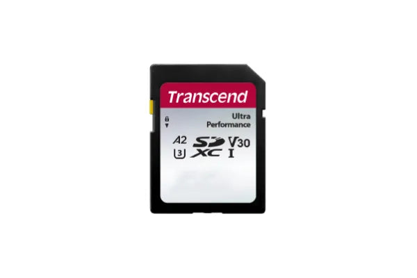 TRANSCEND 340S 256GB ULTRA PERFROMANCE SD CARD SDXC UHS-I  U3 V30 A2 C10 - READ 160 MB/S - WRITE 90MB/S
