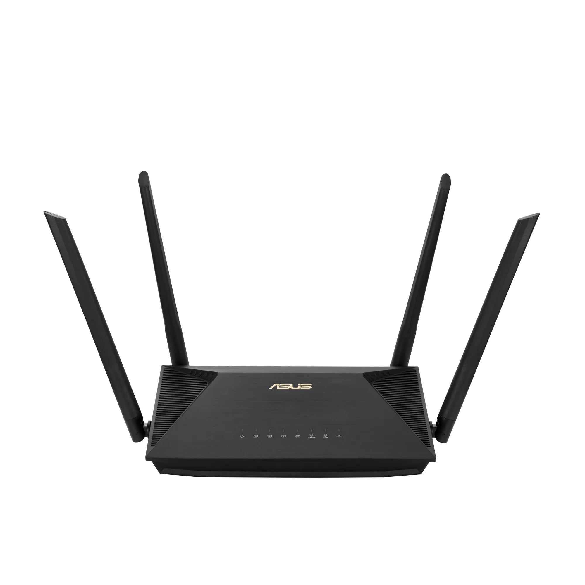 ASUS RT-AX1800U, Wi-Fi 6 (802.11ax), Dual-band (2.4 GHz / 5 GHz), Ethernet LAN, Black, Tabletop router