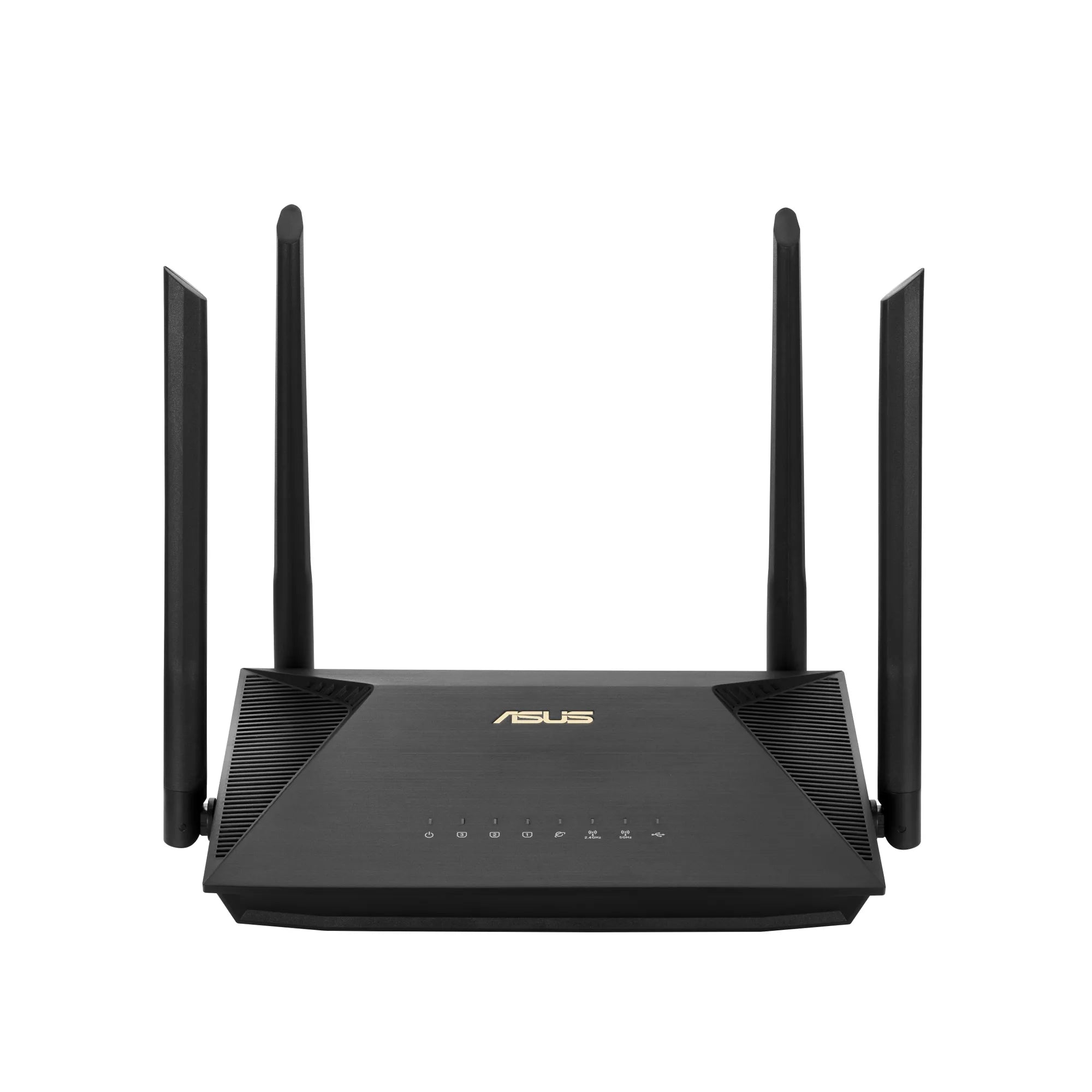 ASUS RT-AX1800U, Wi-Fi 6 (802.11ax), Dual-band (2.4 GHz / 5 GHz), Ethernet LAN, Black, Tabletop router