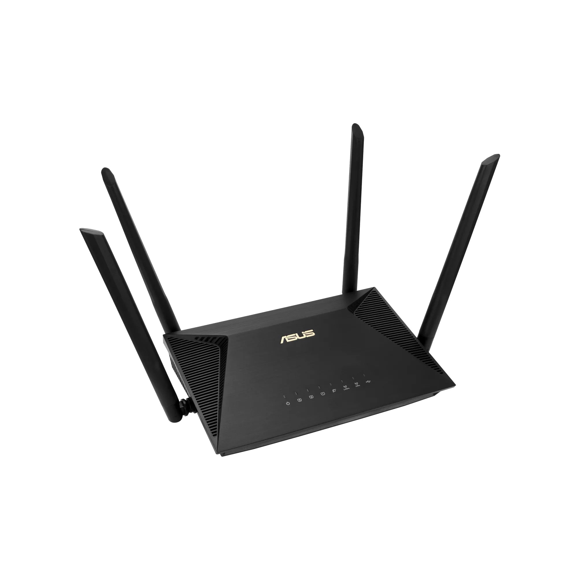 ASUS RT-AX1800U, Wi-Fi 6 (802.11ax), Dual-band (2.4 GHz / 5 GHz), Ethernet LAN, Black, Tabletop router