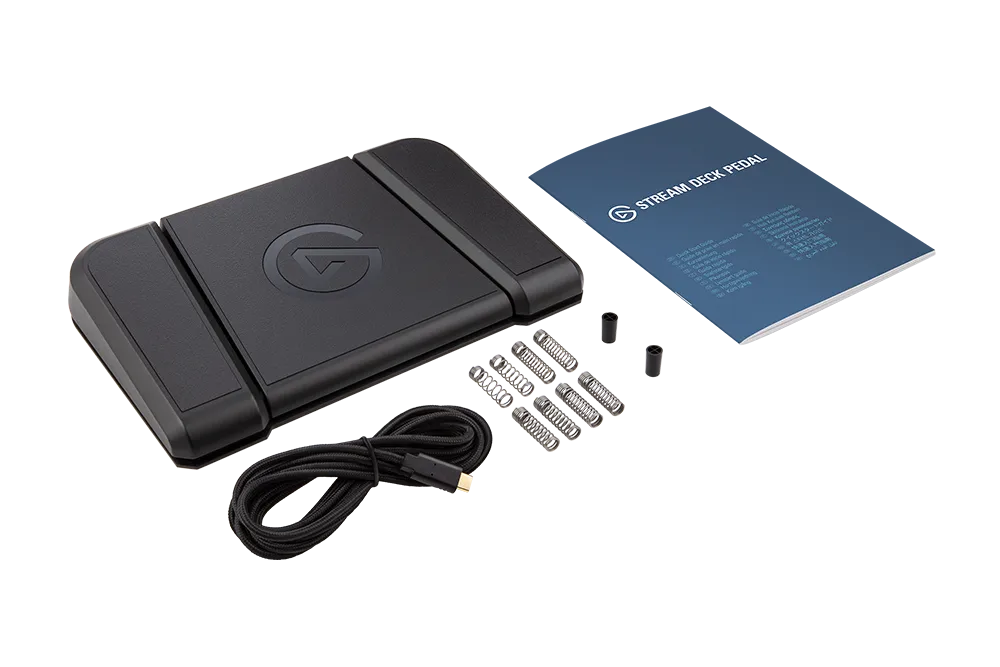 Elgato 10GBF9901, Expression pedal, Black, 244 mm, 175 mm, 49 mm, 930 g