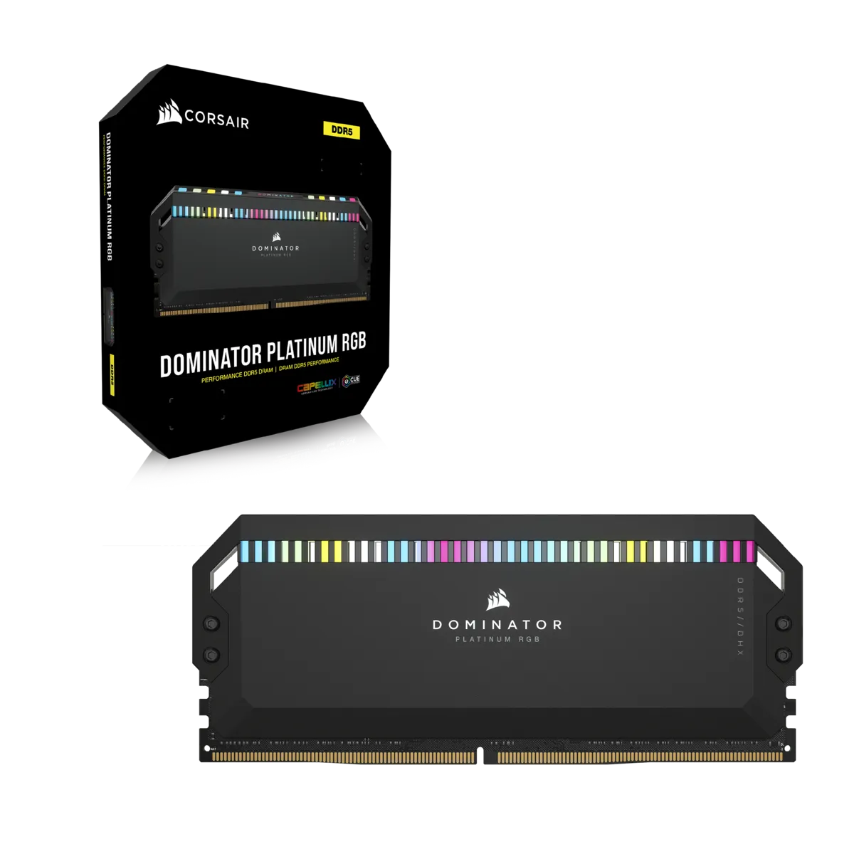 Corsair Dominator CMT64GX5M2B5200C40, 64 GB, 2 x 32 GB, DDR5, 5200 MHz, 288-pin DIMM