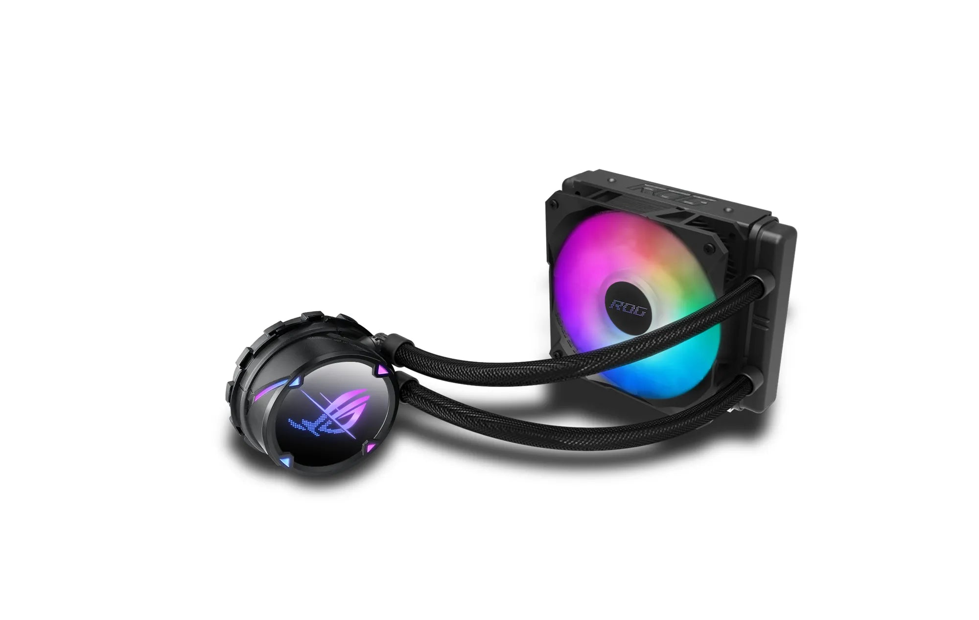 ASUS ROG STRIX LC II 120 ARGB, Liquid сooling kit, 12 cm, 80.95 cfm, 137.5 m³/h, Black