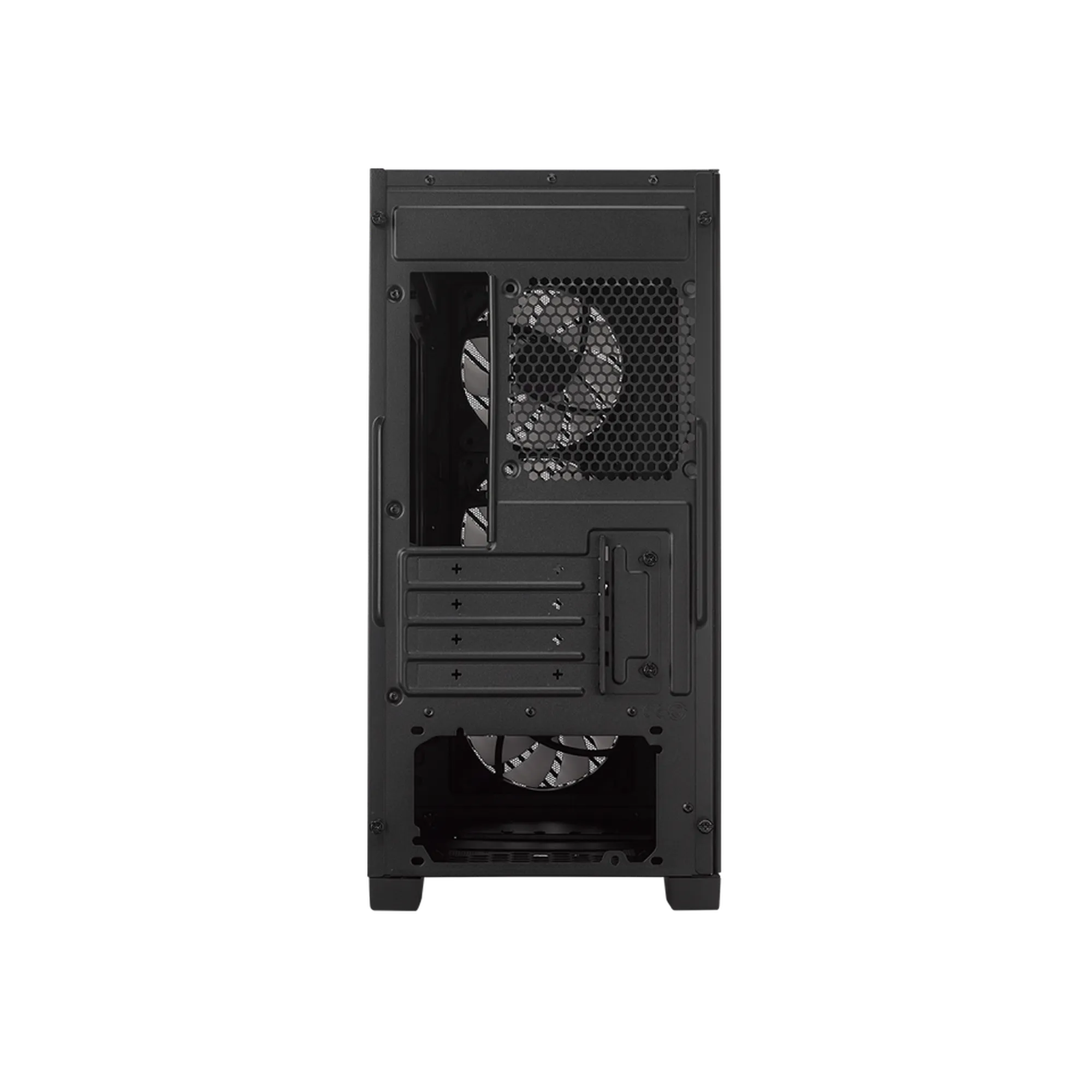 Cooler Master Elite 301, Mini Tower, PC, Black, ITX, micro ATX, Plastic, Steel, Tempered glass, Multi