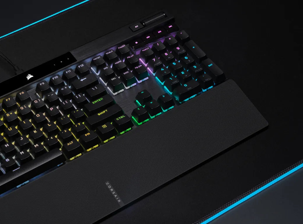 Corsair K70 RGB PRO, Full-size (100%), USB, Mechanical, QWERTY, RGB LED, Black