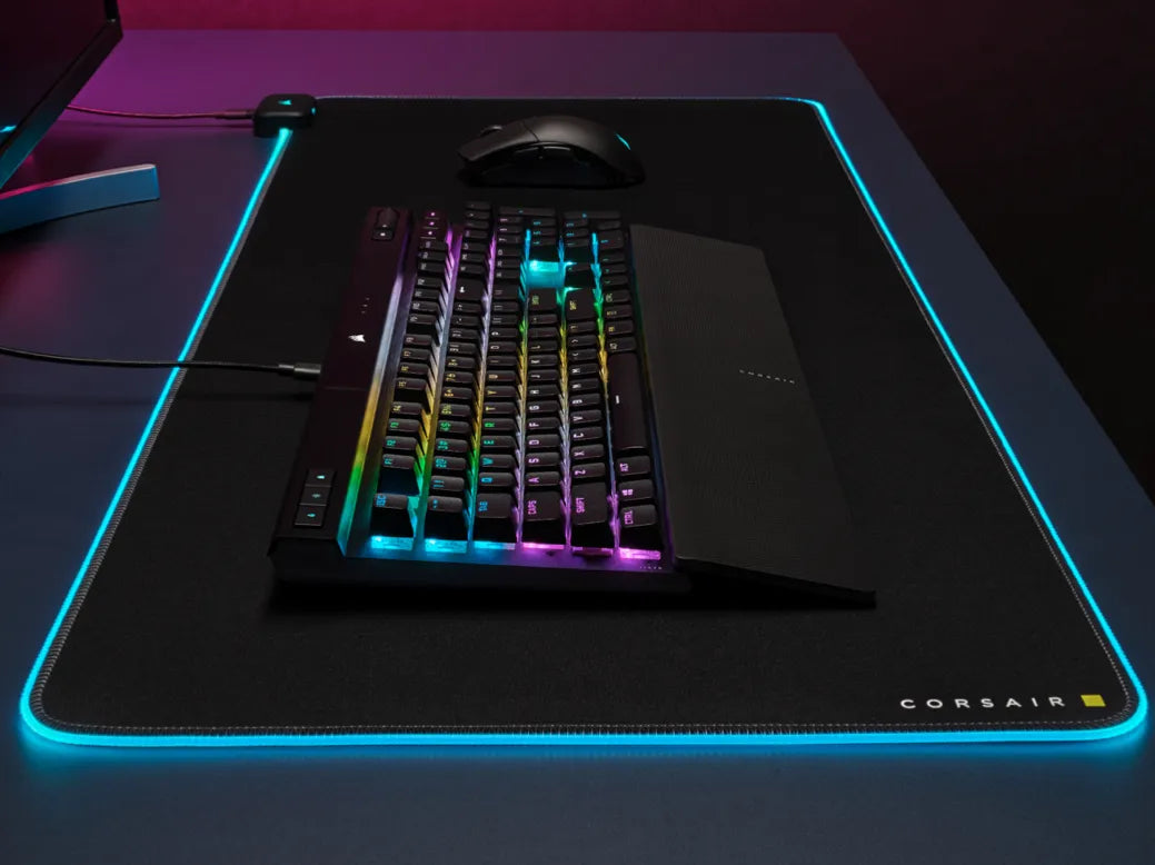 Corsair K70 RGB PRO, Full-size (100%), USB, Mechanical, QWERTY, RGB LED, Black