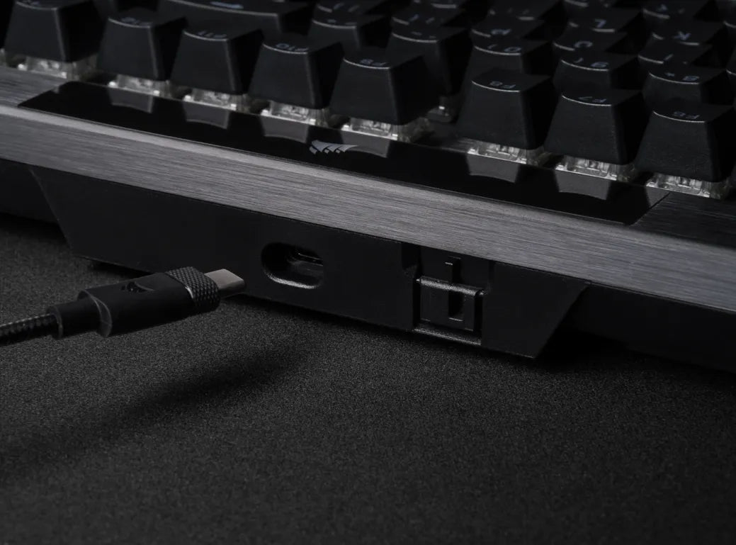 Corsair K70 RGB PRO, Wired, USB, Mechanical, QWERTY, RGB LED, Black