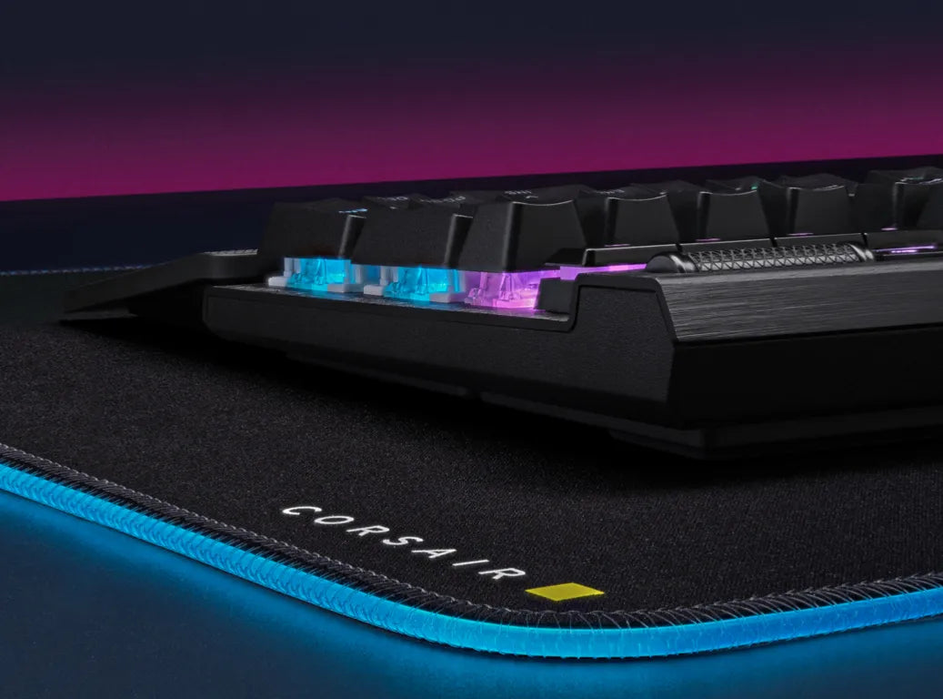 Corsair K70 RGB PRO, Full-size (100%), USB, Mechanical, QWERTY, RGB LED, Black