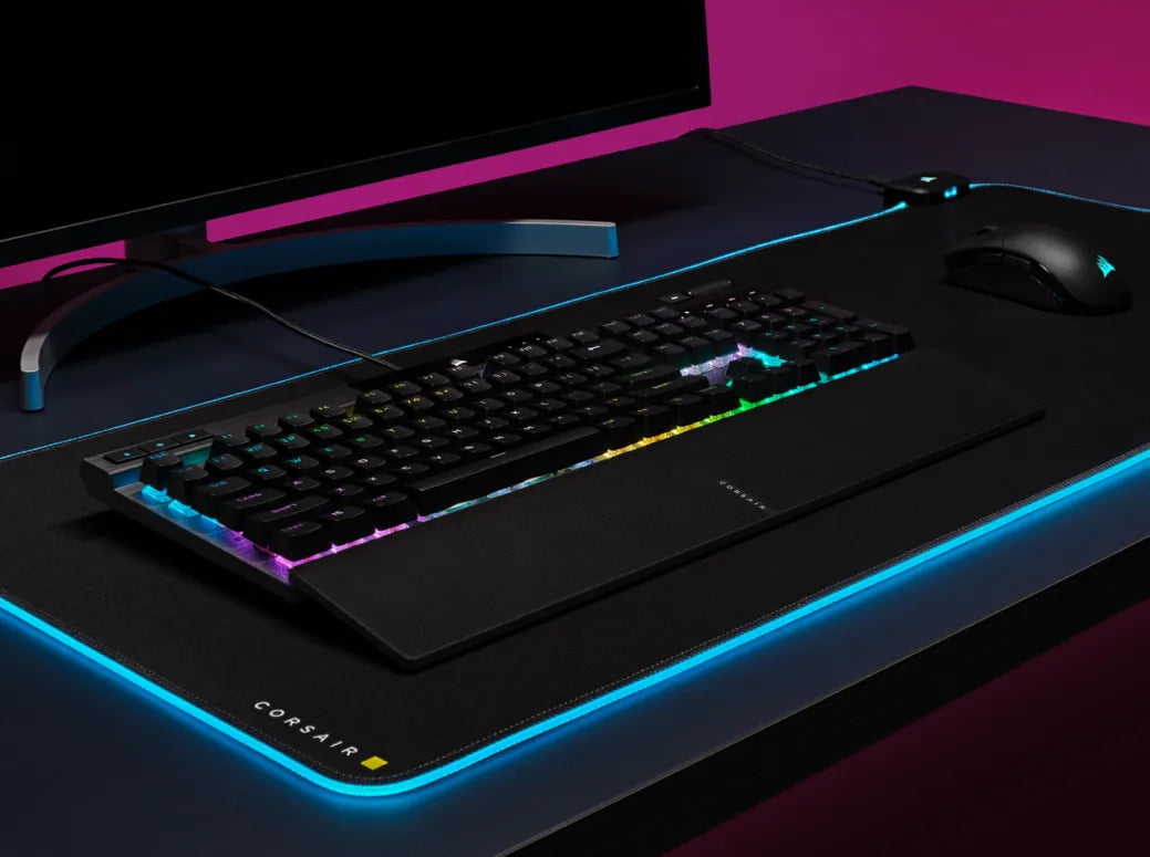 Corsair K70 RGB PRO, Wired, USB, Mechanical, QWERTY, RGB LED, Black