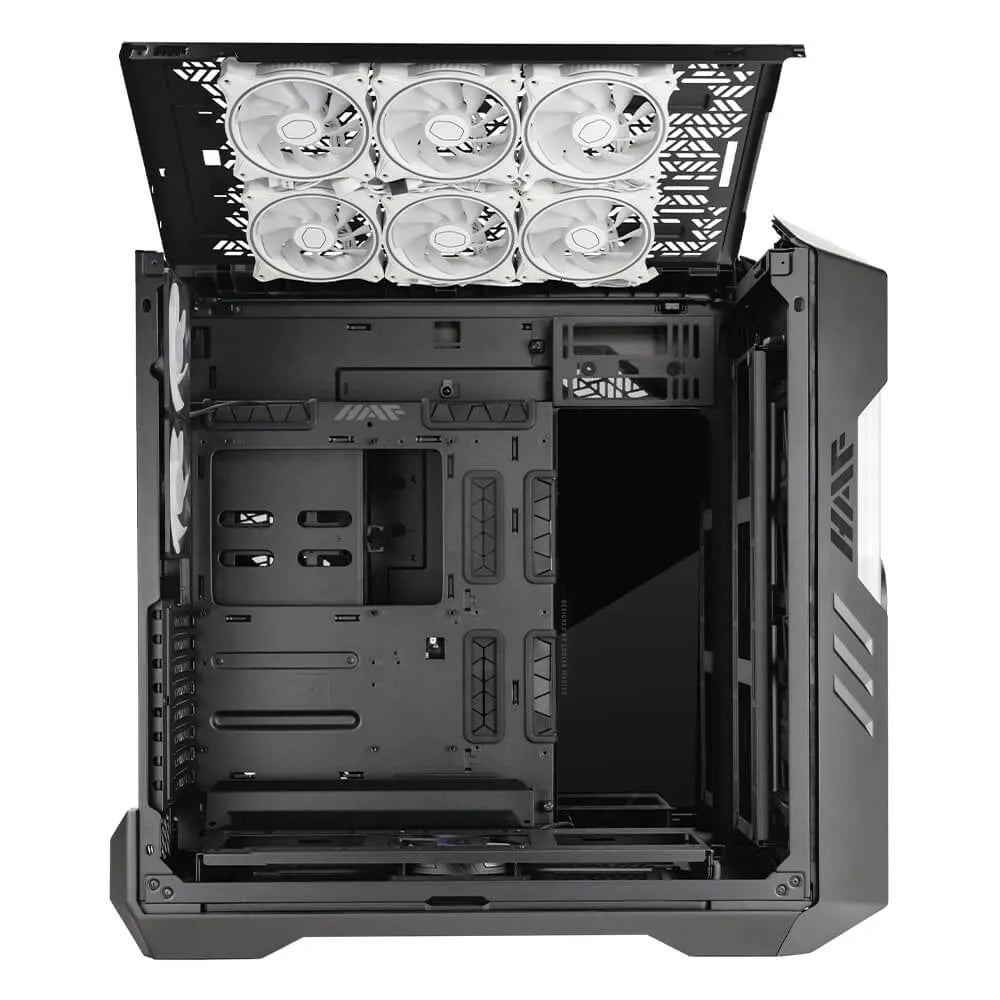 Cooler Master HAF 700 EVO, Full Tower, PC, Grey, ATX, EATX, micro ATX, Mini-ITX, SSI CEB, SSI EEB, Mesh, Plastic, Steel, Tempered glass, 16.6 cm