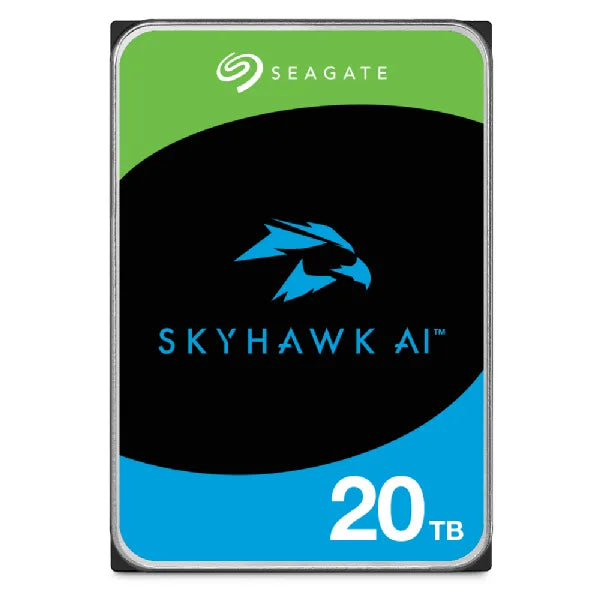Seagate Skyhawk AI ST24000VE002 24TB 3.5'' HDD Surveillance Drives; SATA 6GB/s Interface; 256MB Cache; RPM: 7200; 512e; 5 Year l