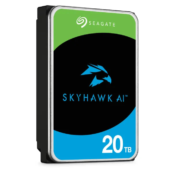 Seagate Skyhawk AI ST24000VE002 24TB 3.5'' HDD Surveillance Drives; SATA 6GB/s Interface; 256MB Cache; RPM: 7200; 512e; 5 Year l