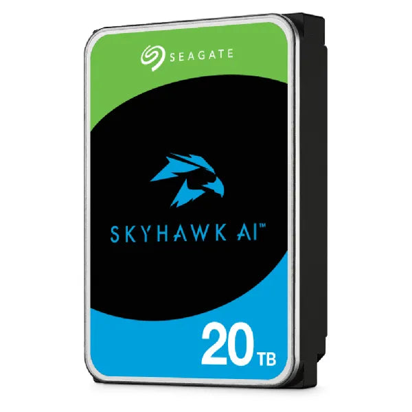Seagate Skyhawk AI ST24000VE002 24TB 3.5'' HDD Surveillance Drives; SATA 6GB/s Interface; 256MB Cache; RPM: 7200; 512e; 5 Year l