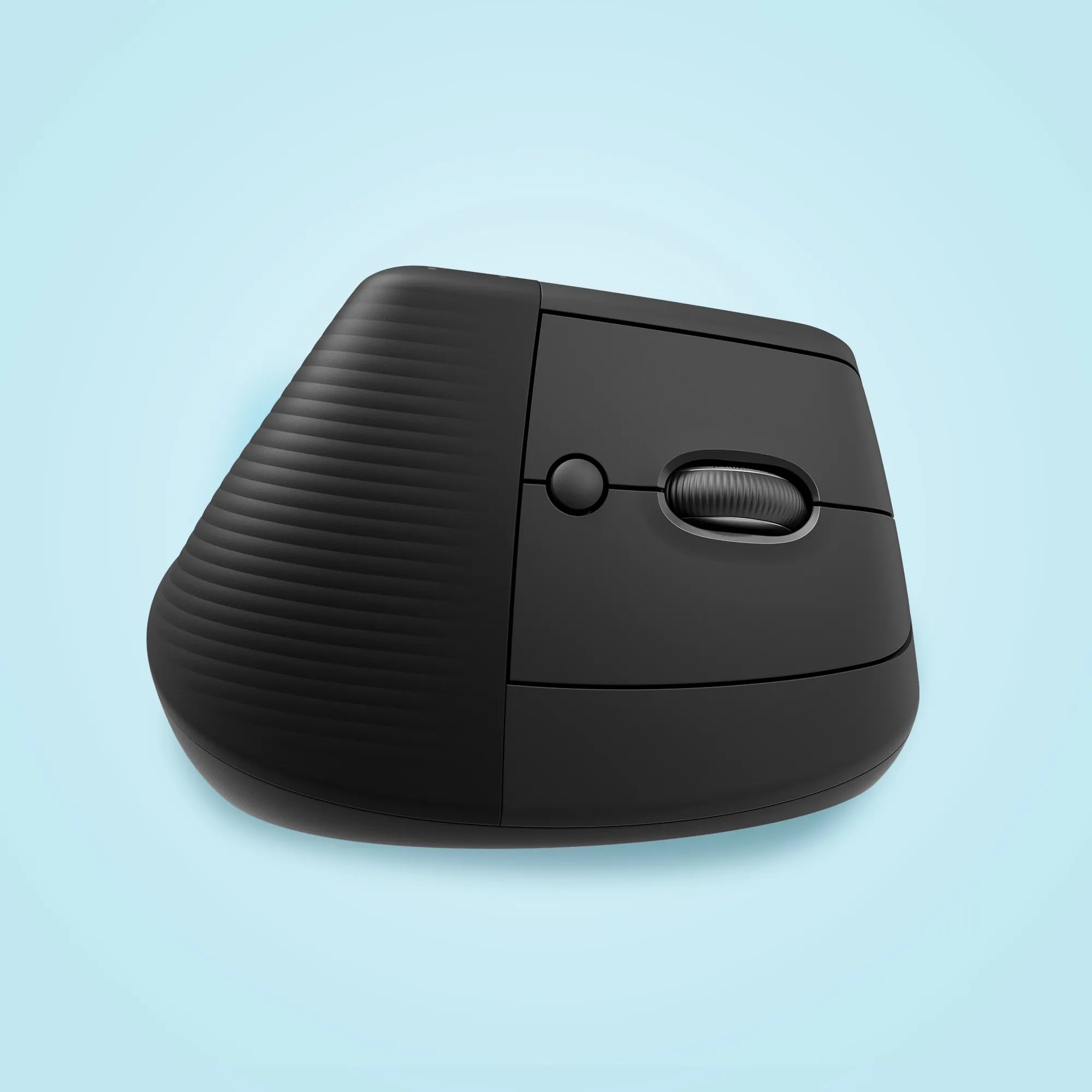 Logitech Lift Vertical Ergonomic Mouse, Right-hand, Vertical design, Optical, RF Wireless + Bluetooth, 4000 DPI, Graphite