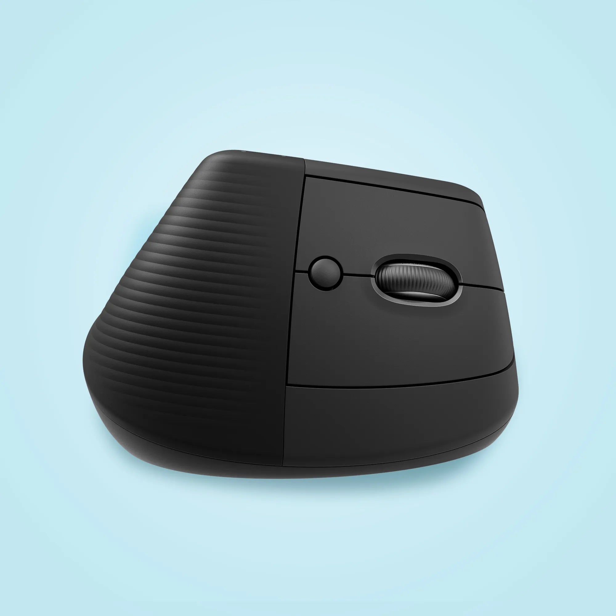 Logitech Lift Vertical Ergonomic Mouse, Right-hand, Vertical design, Optical, RF Wireless + Bluetooth, 4000 DPI, Graphite