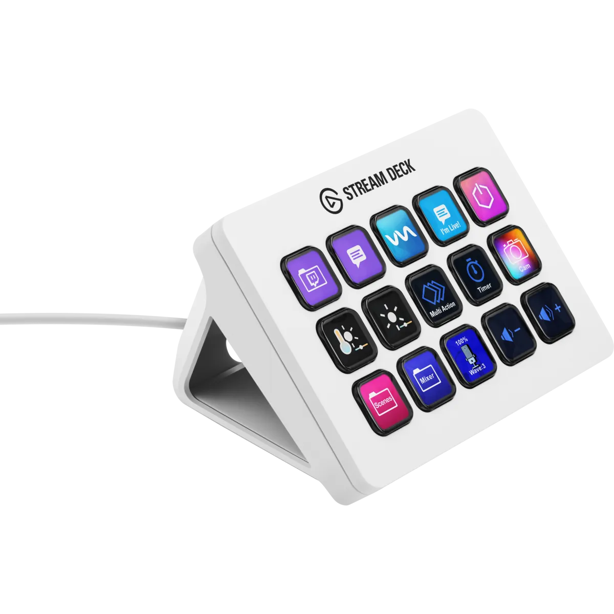 Corsair 10GBA9911, Mini, Wired, USB, White