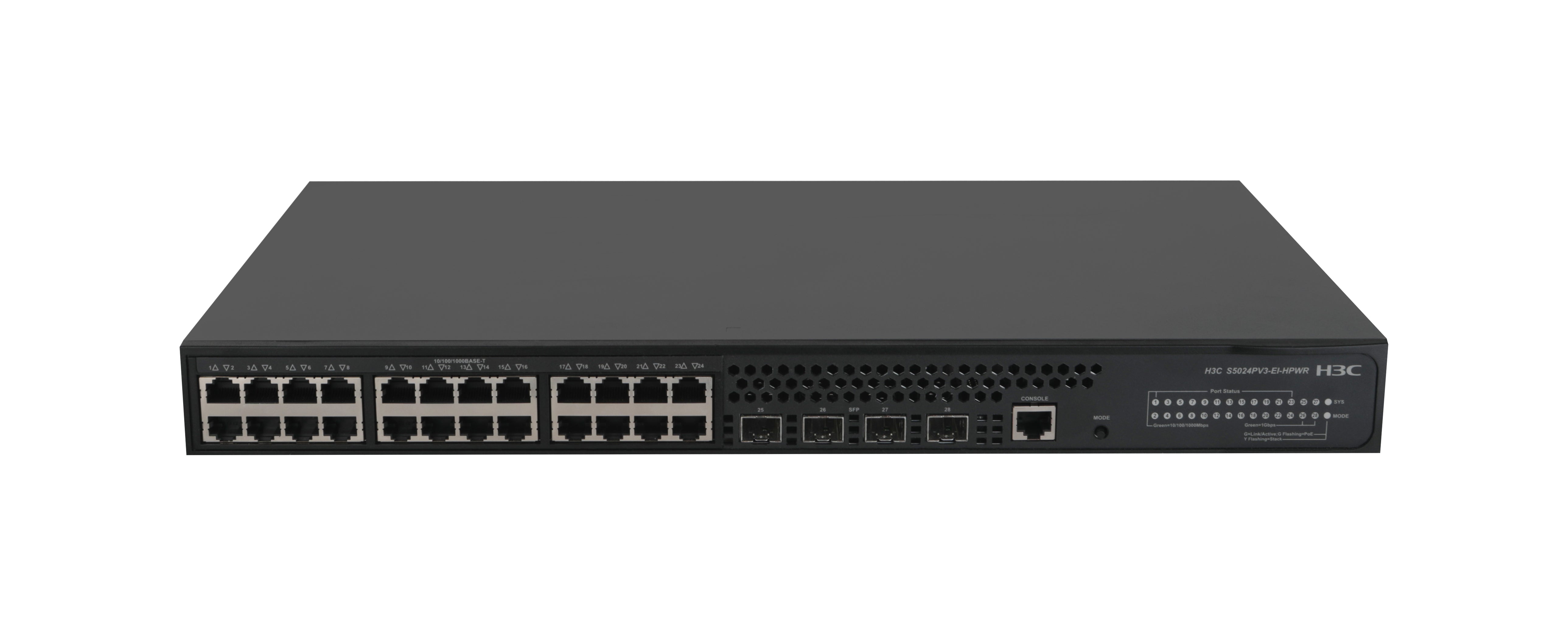 H3C S5024PV3-EI-HPWR Ethernet Switch