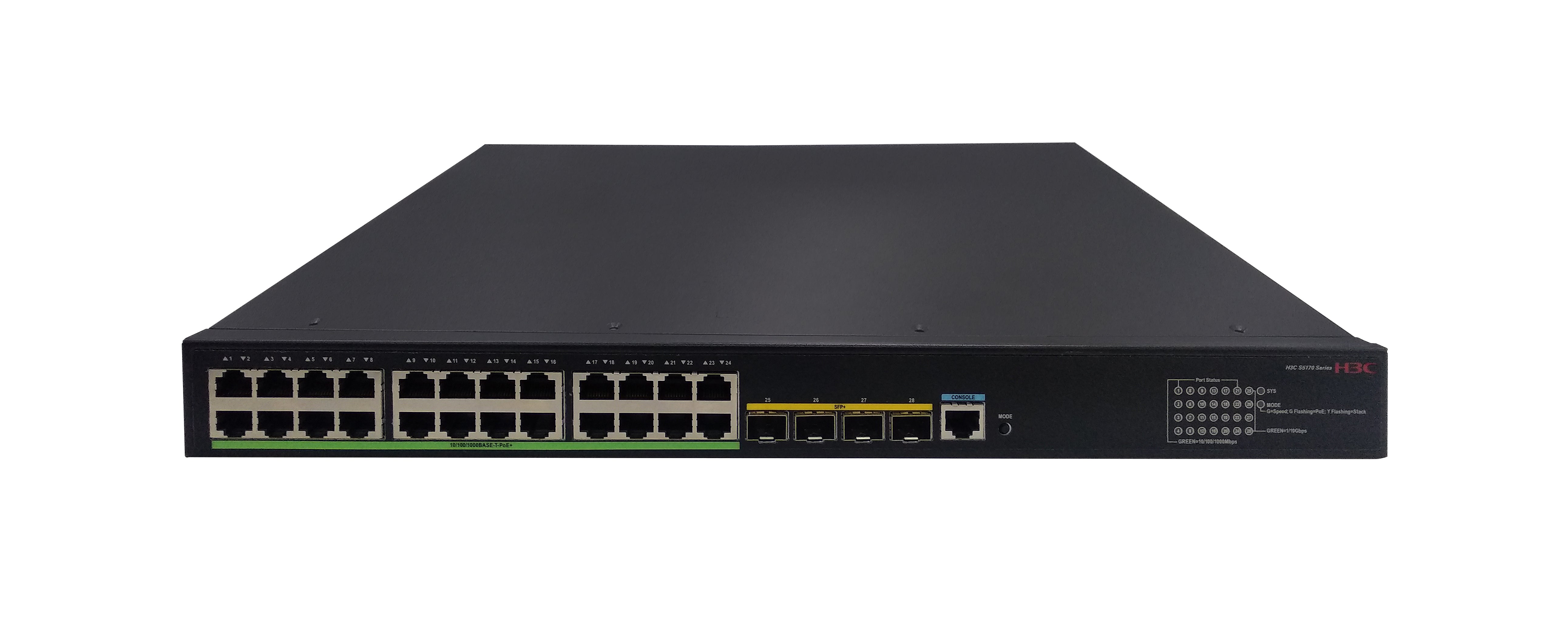 H3C S5170-28S-HPWR-EI L2 Ethernet Switch